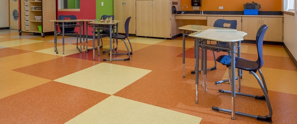 Pantry flooring by All Floor Commercial's. They provide commercial flooring across across Connecticut