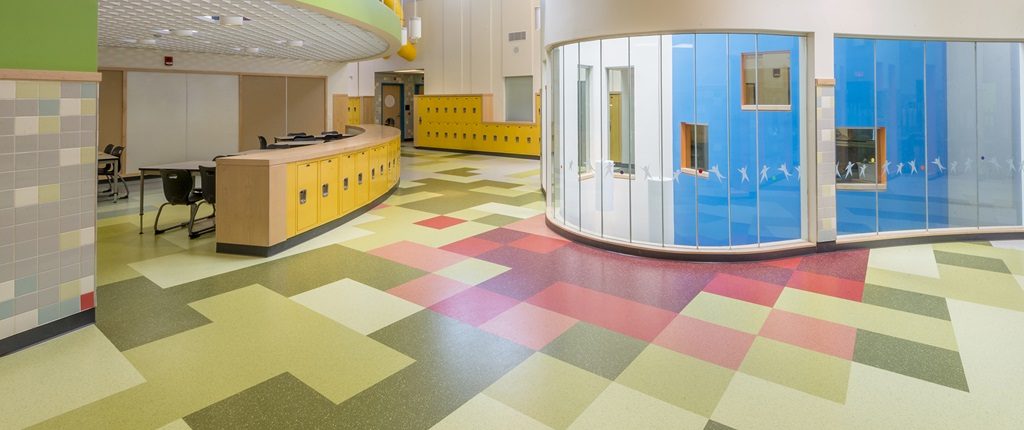 Commercial flooring by All Floor Commercial's. They provide commercial flooring across across Connecticut