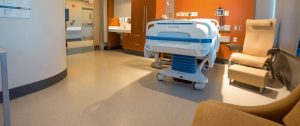 Hospital flooring by All Floor Commercial's. They provide commercial flooring across across Connecticut