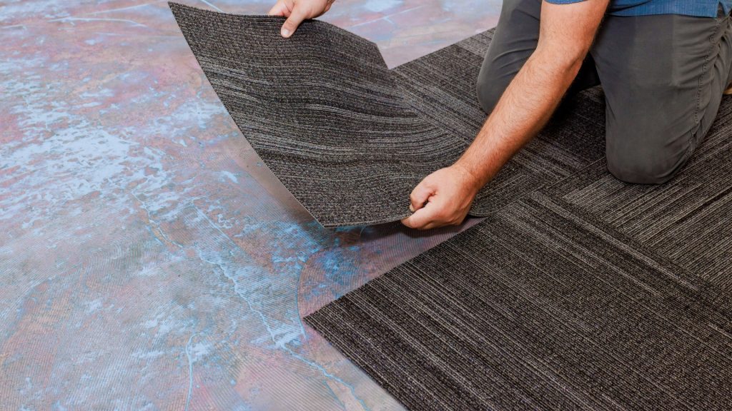 Commercial Carpet Tile Installation service by All Floors Commercial