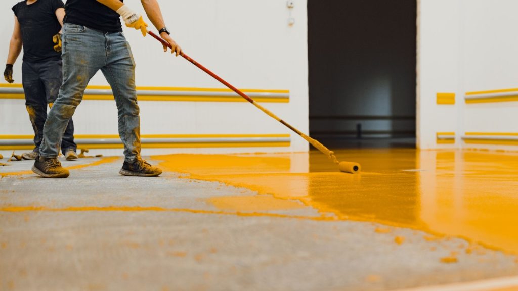 Commercial Epoxy Flooring Installation service by All Floors Commercial